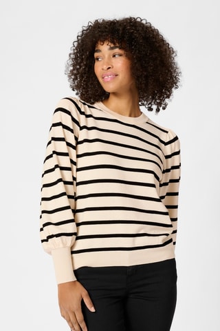 Camisola - Preto e cru