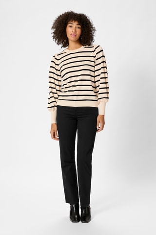 Camisola - Preto e cru