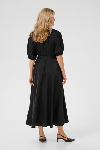 Vestido traçado - Preto
