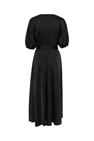 Vestido traçado - Preto