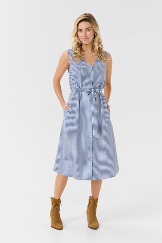 Vestido-camisa - Azul