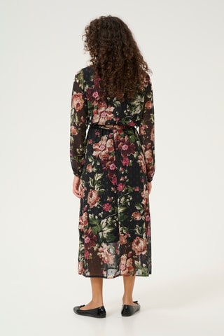 Vestido traçado - Preto