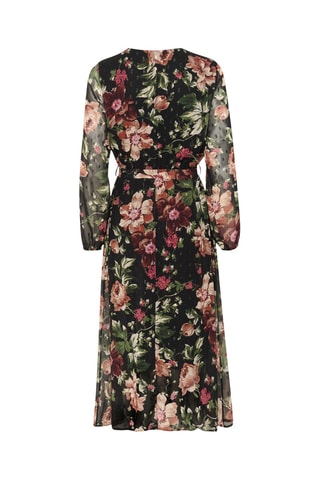 Vestido traçado - Preto