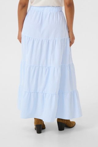 Saia comprida - Azul-claro