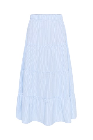 Saia comprida - Azul-claro