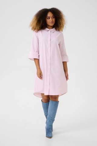 Vestido-camisa - Rosa