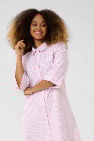Vestido-camisa - Rosa