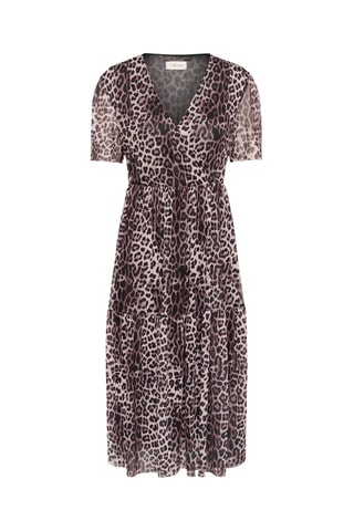 Vestido midi - Castanho