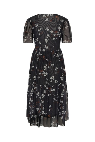 Vestido midi - Preto