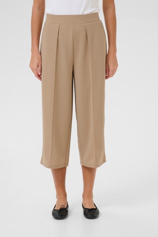 Corsários cintura subida - Bege