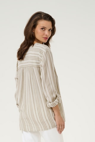 Blusa em linho - Bege