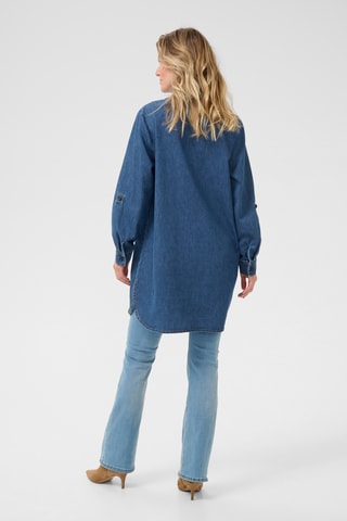 Túnica de ganga - Azul-marinho