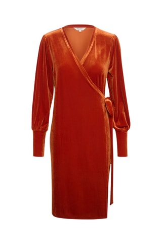 Vestido traçado - Ferrugem