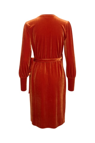 Vestido traçado - Ferrugem