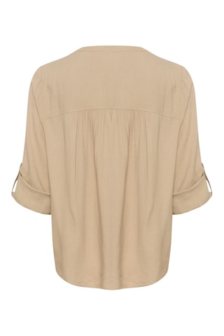 Blusa em linho - Bege