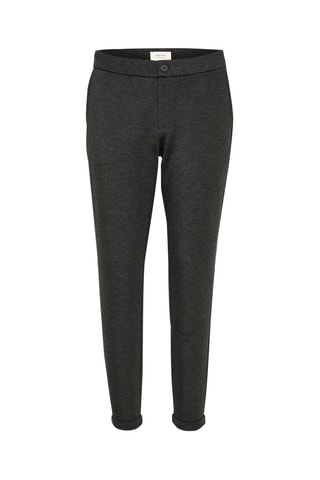 Calças - Cinzento-escuro