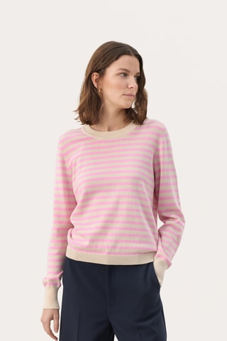 Camisola em algodão biológico - Rosa