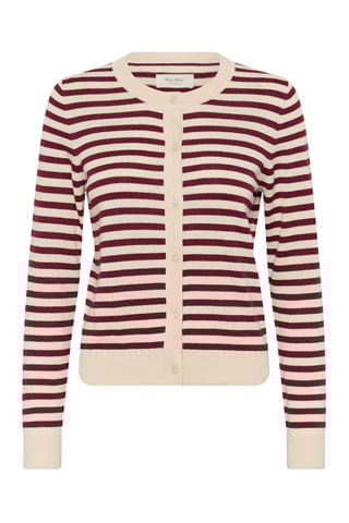 Casaco em algodão biológico - Bordô