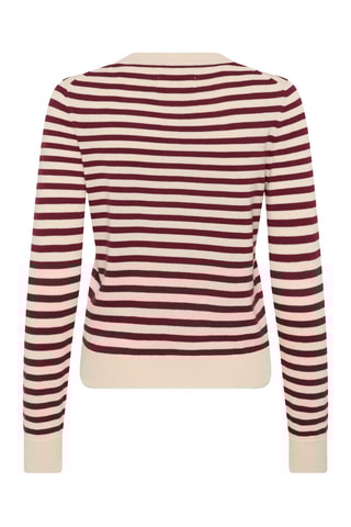 Casaco em algodão biológico - Bordô