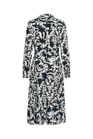 Vestido-camisa - Azul-marinho