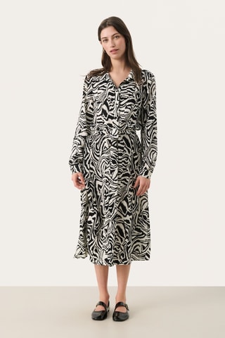 Vestido-camisa - Preto