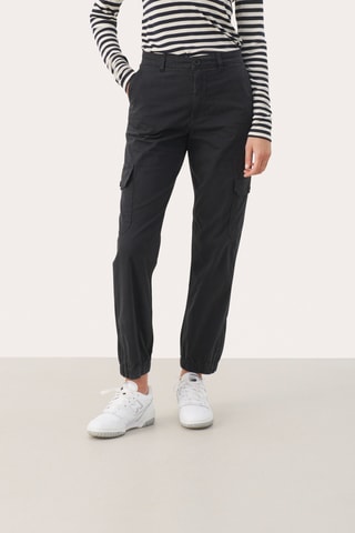 Calças cargo - Azul-noite