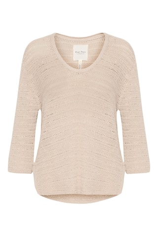 Camisola em linho - Bege