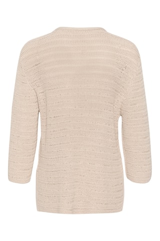 Camisola em linho - Bege