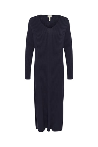 Vestido-camisola - Azul-marinho