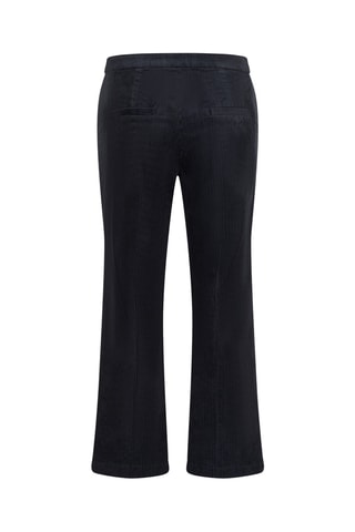 Calças em veludo - Azul-noite