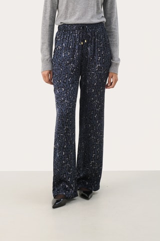 Calças - Azul-escuro