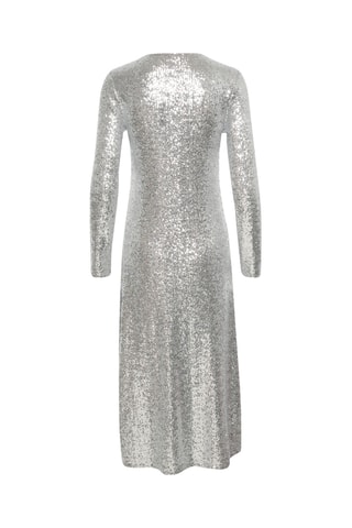 Vestido comprido - Prateado