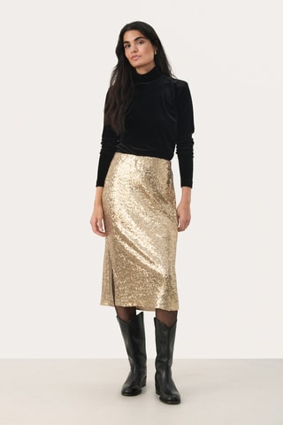 Saia direita - Dourado