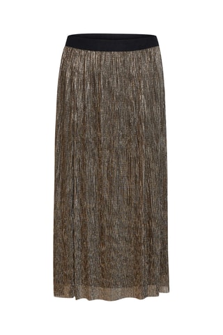 Saia plissada - Preto