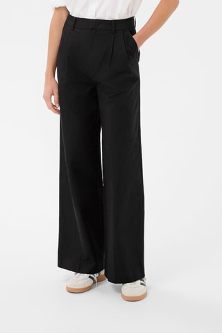 Calças wide legs - Preto