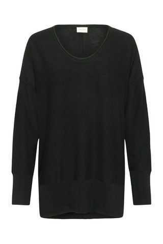 Camisola de lã - Preto