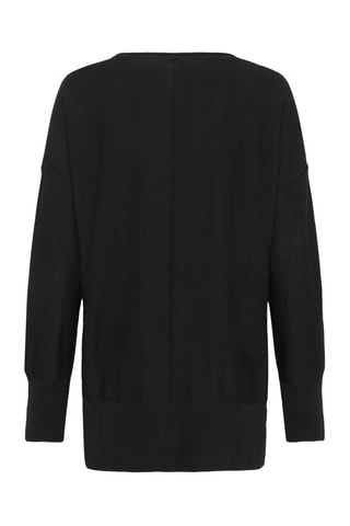 Camisola de lã - Preto