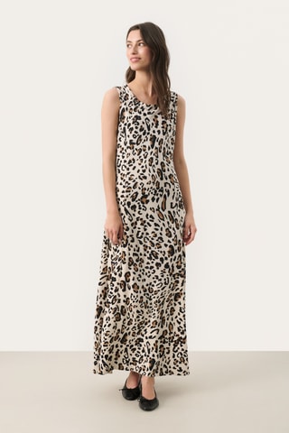 Vestido comprido - Bege