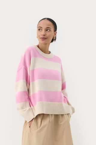 Camisola em algodão biológico - Rosa