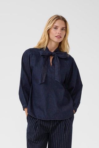 Blusa de ganga - Azul-escuro