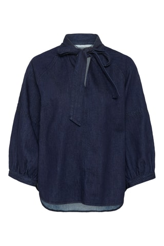 Blusa de ganga - Azul-escuro