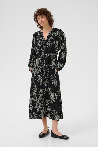 Vestido-camisa - Preto