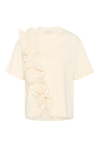 T-shirt em algodão biológico - Cru