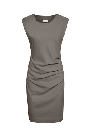 Vestido justo - Cinzento