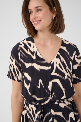 Vestido midi - Preto