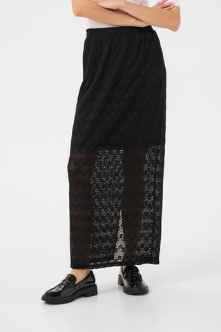 Saia comprida - Preto