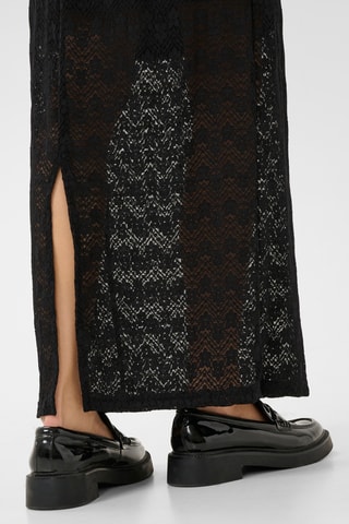 Saia comprida - Preto