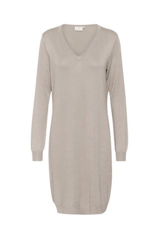 Vestido-camisola - Cinzento-claro