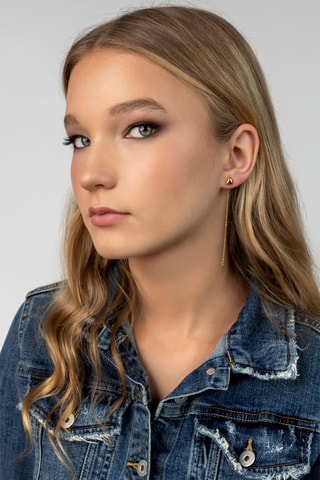 Pendientes - Chapado en oro amarillo - Marc Malone