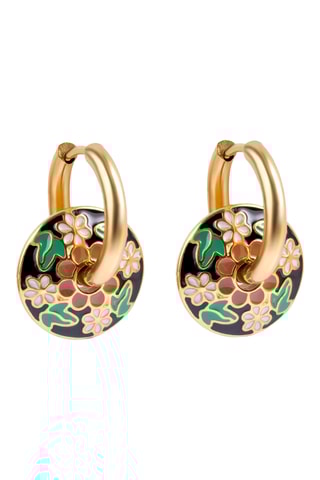 Pendientes - Chapado en oro amarillo